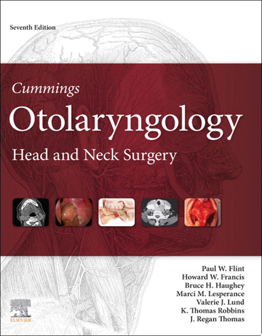 Cummings Otolaryngology: Head and Neck Surgery, 3-Volume Set, 7ed